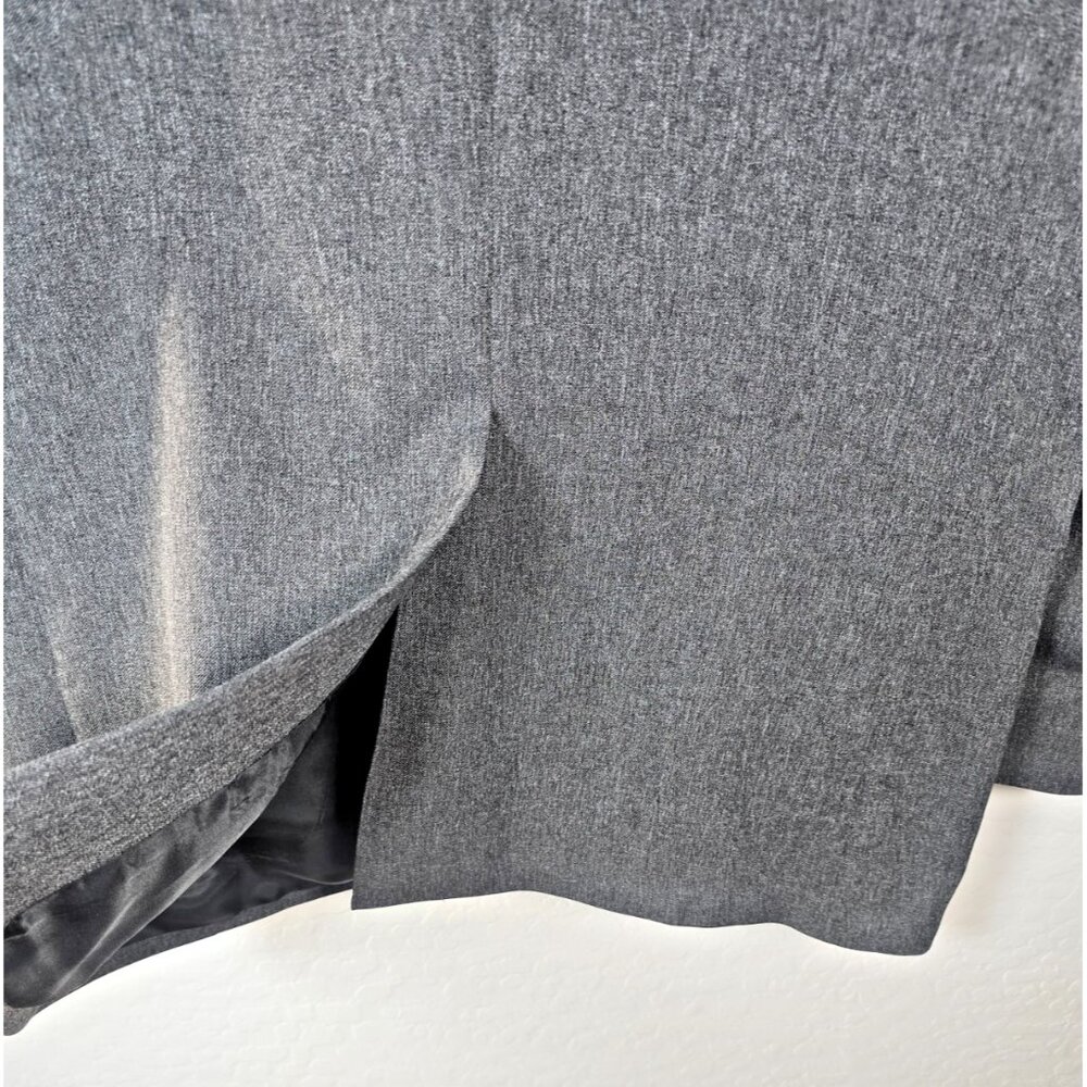 Circle S Men’s 46L Western Blazer Gray Black Yoke Lined 2-Button Cowboy Coat - Picture 11 of 16